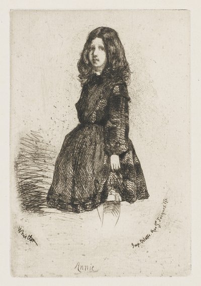 Annie, c.1857-58 by James Abbott McNeill Whistler